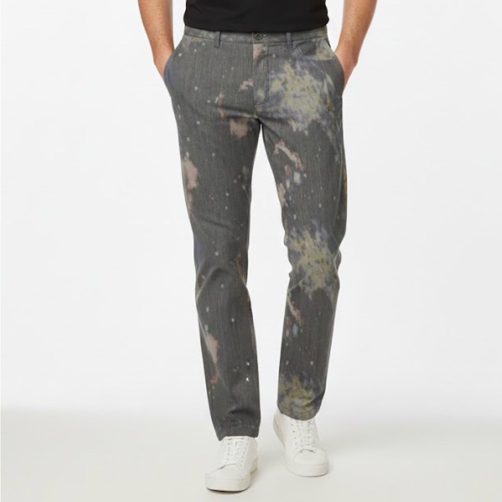 Armani Exchange Men's Multicolor Patterned Jeans P6